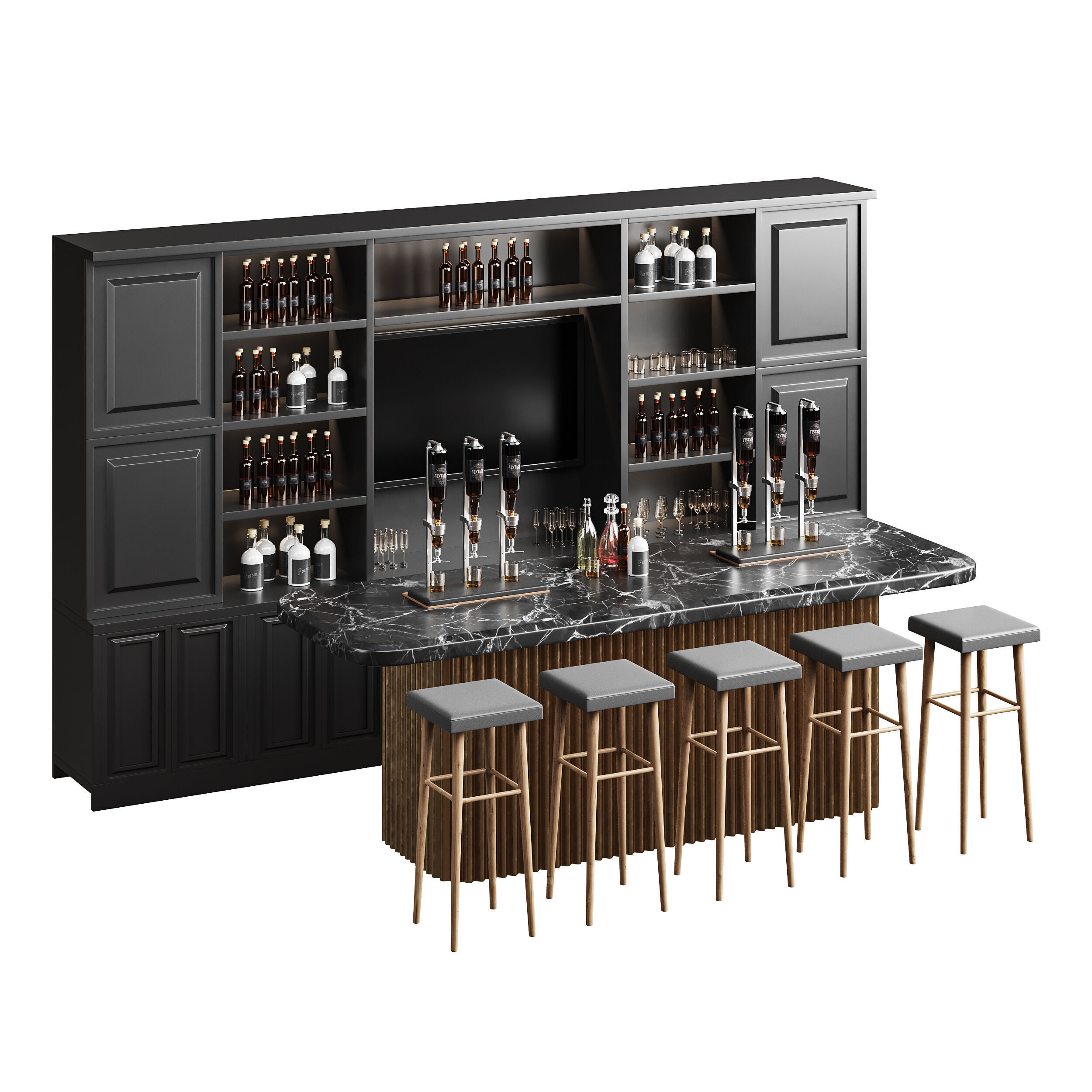 BAR 5 3D model_6