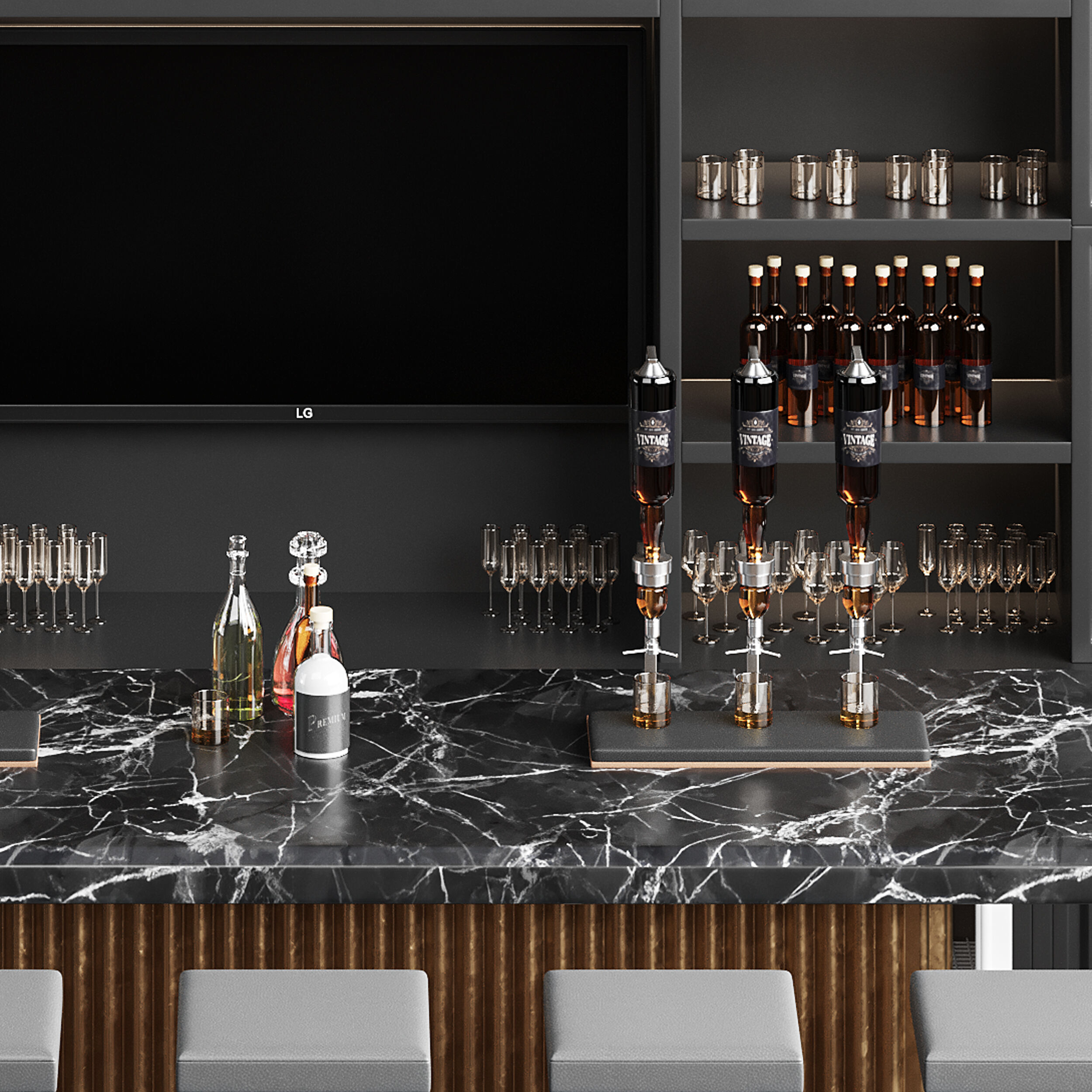 BAR 5 3D model_9