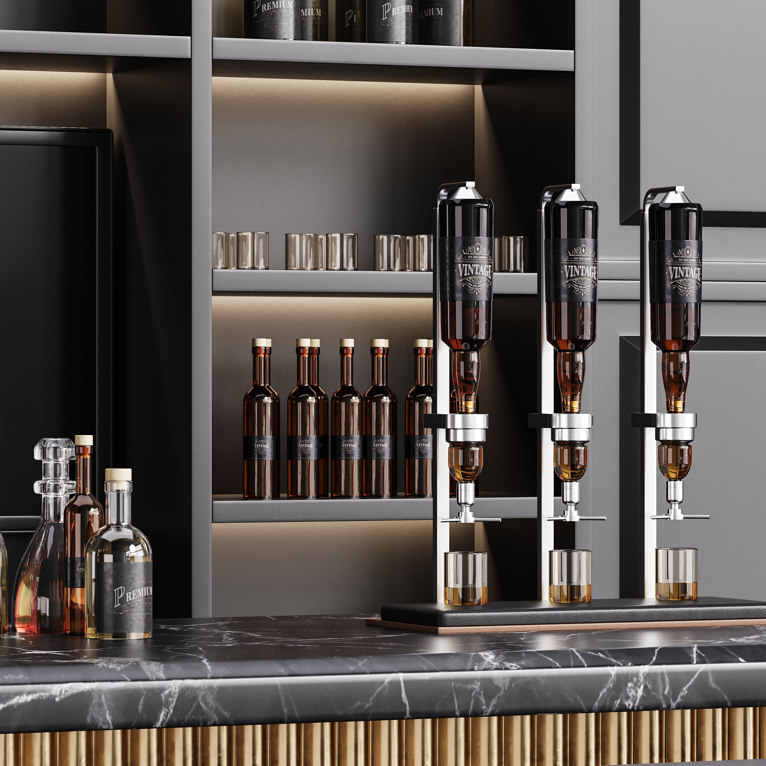 BAR 5 3D model_2