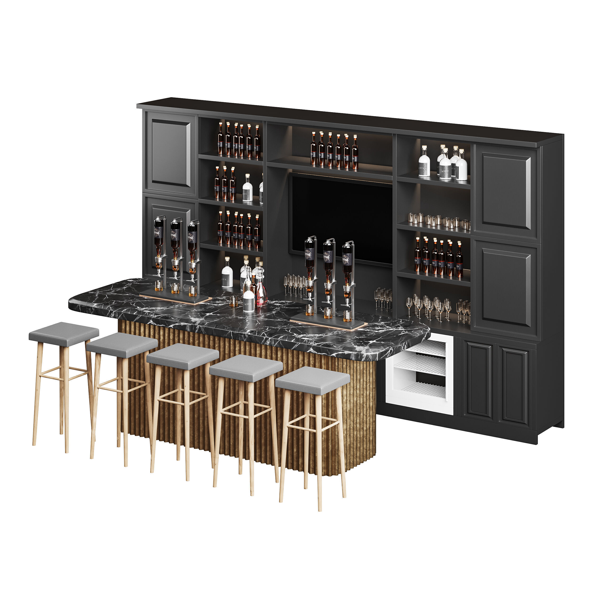 BAR 5 3D model_4