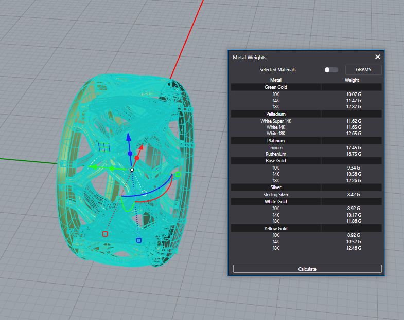 Chopard Imperiale Lace Ring   3D print model_3