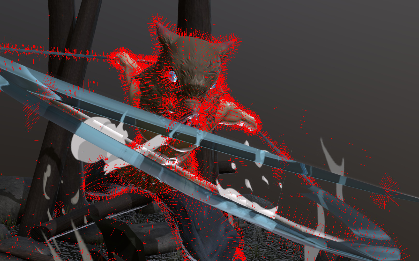 DemonSlayer Inosuke Low-poly 3D model_8