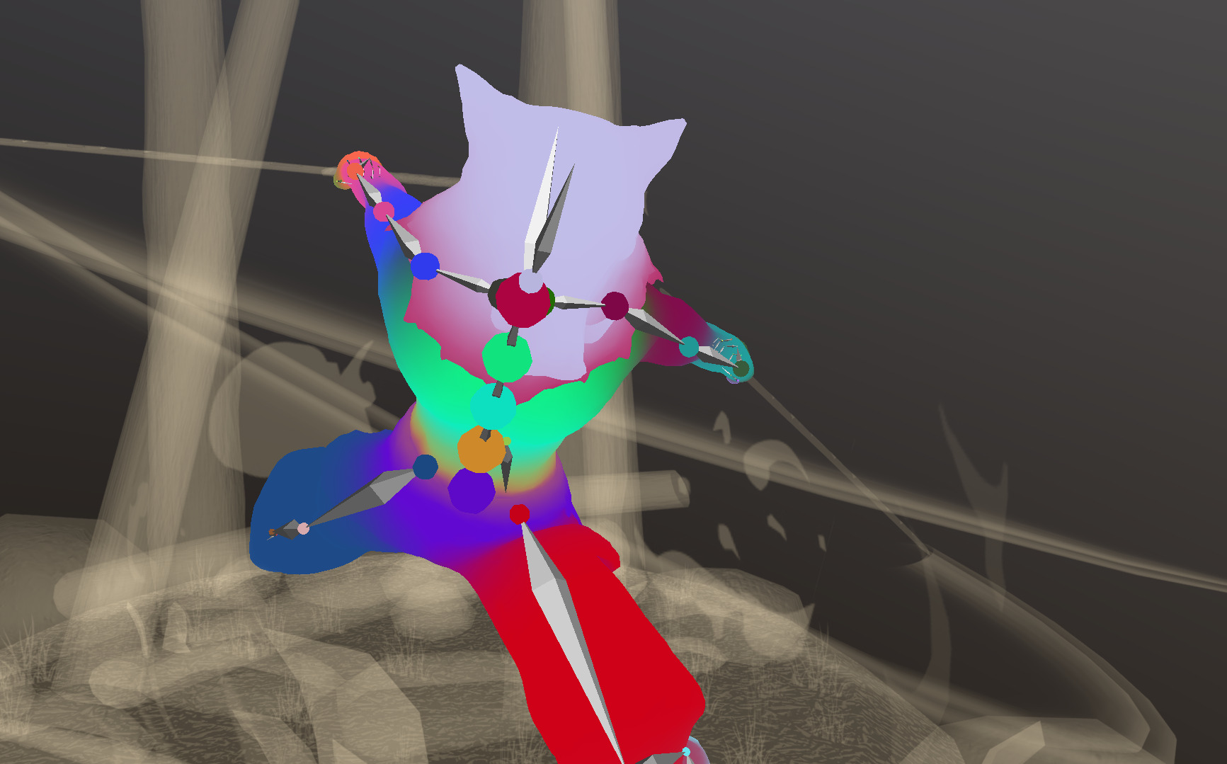 DemonSlayer Inosuke Low-poly 3D model_2