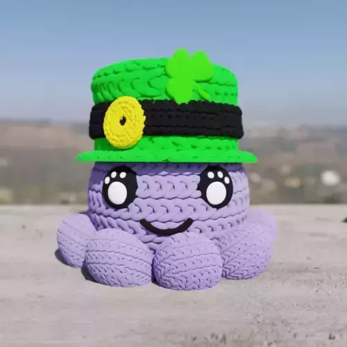 knitted patrick Octopus 