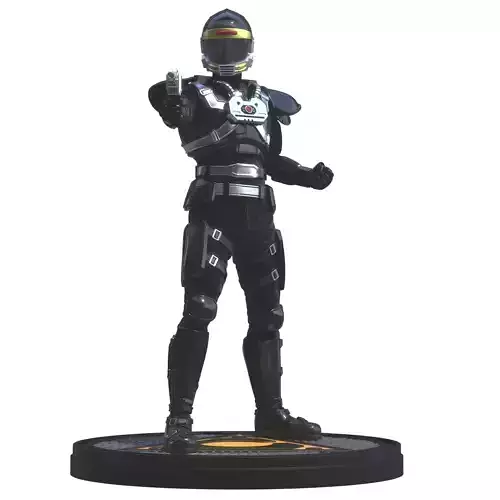 Phantom Ranger - Power Rangers Turbo