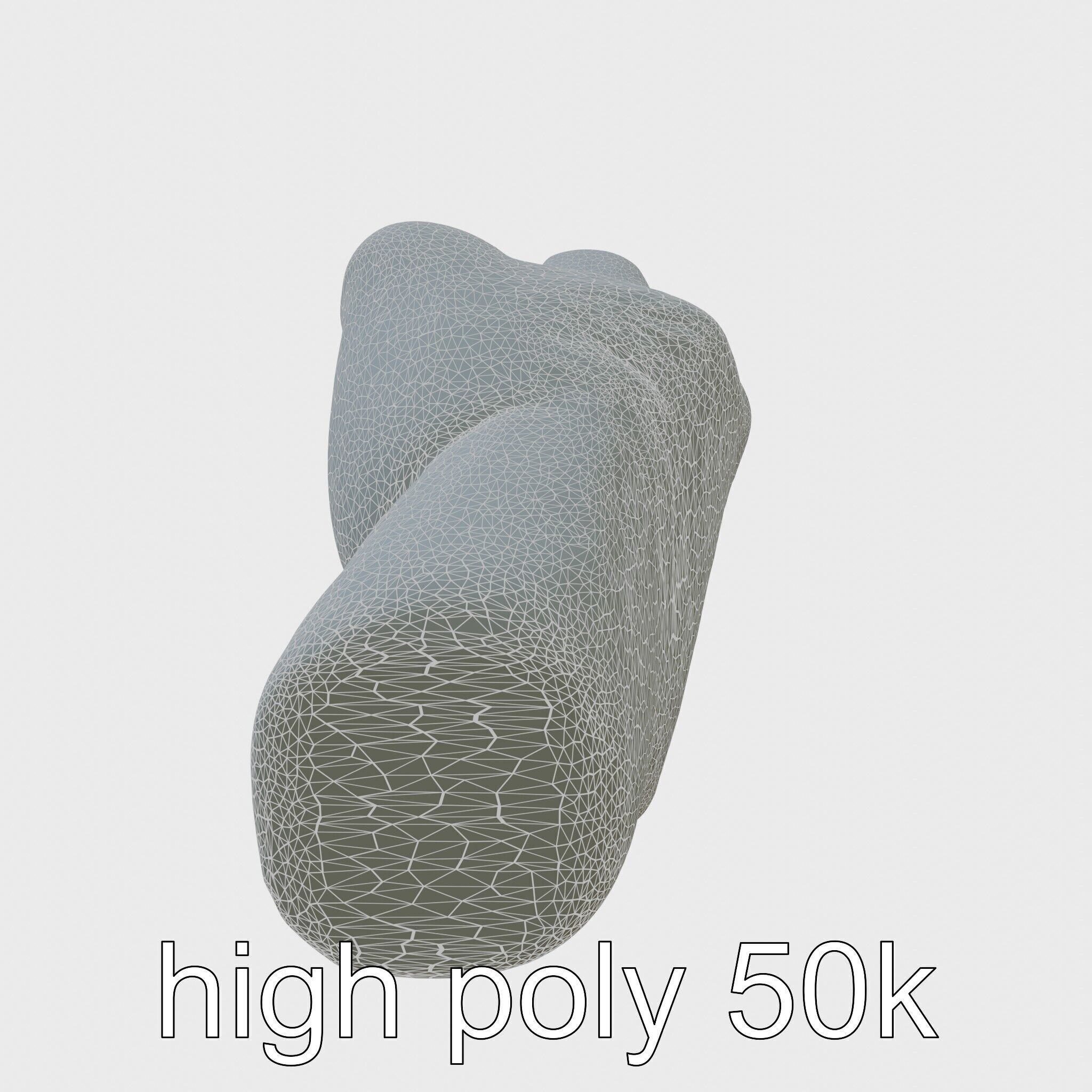Strength Detailed Fist model pack for empowerment projects Low-poly 3D model_8