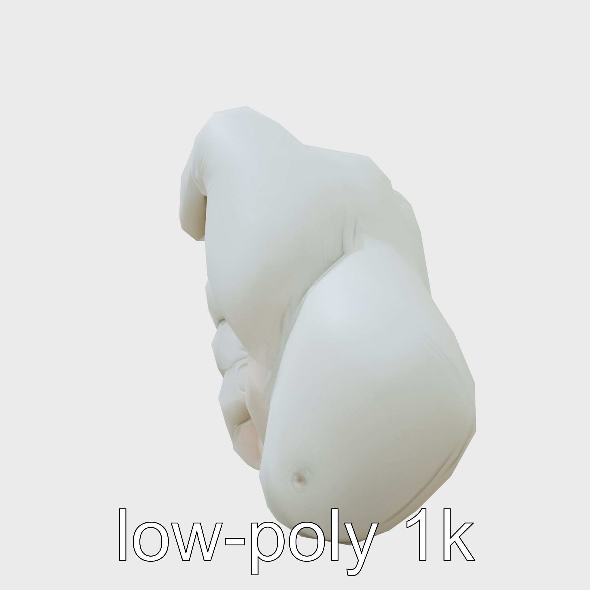Strength Detailed Fist model pack for empowerment projects Low-poly 3D model_7