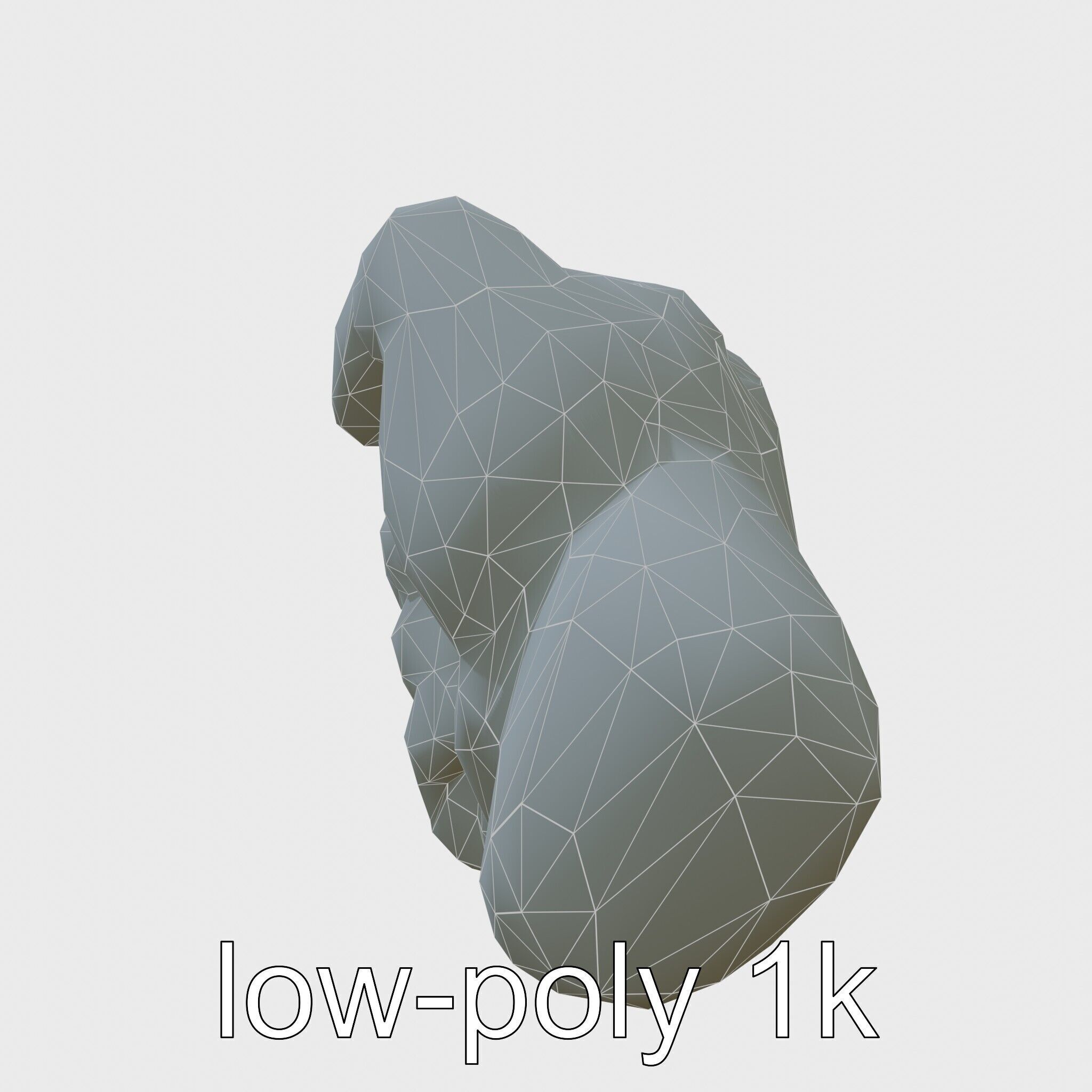 Strength Detailed Fist model pack for empowerment projects Low-poly 3D model_10