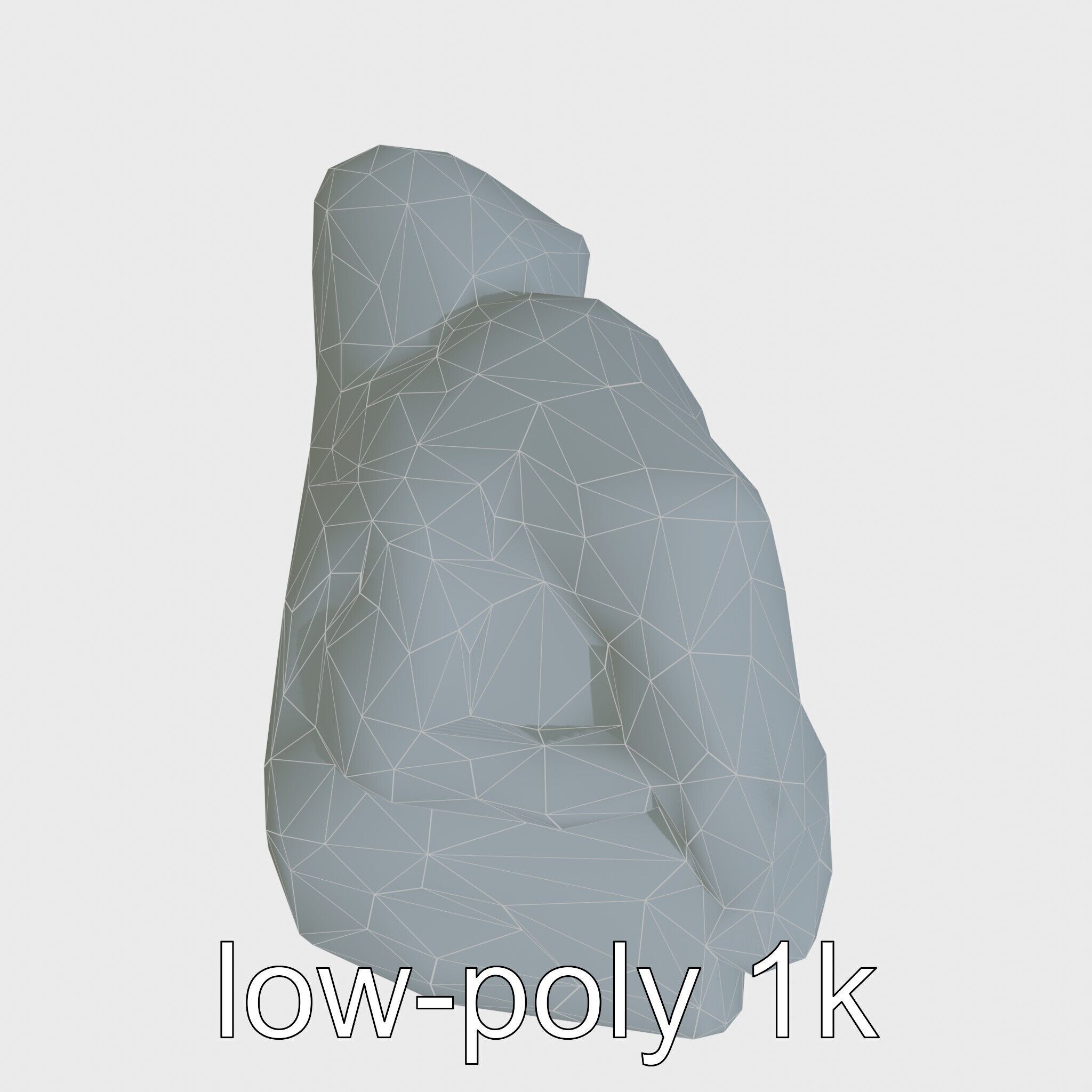 Strength Detailed Fist model pack for empowerment projects Low-poly 3D model_29