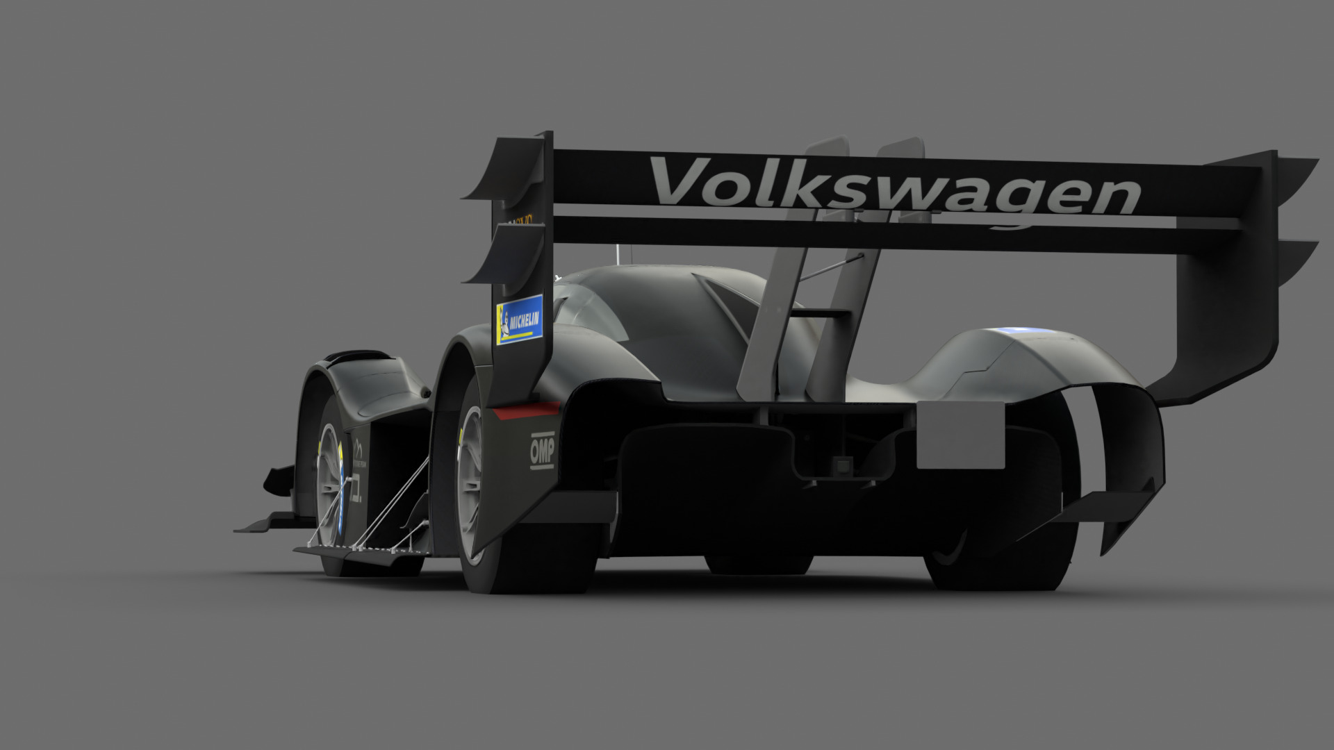 Volkswagen Pikes Peak 3D Model High-Quality Detailed Design  Low-poly 3D model_9