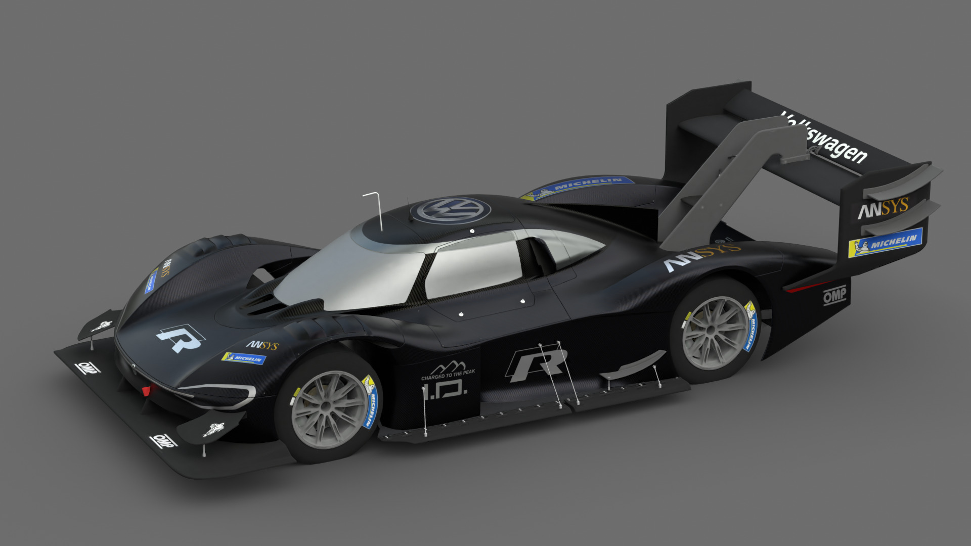 Volkswagen Pikes Peak 3D Model High-Quality Detailed Design  Low-poly 3D model_7