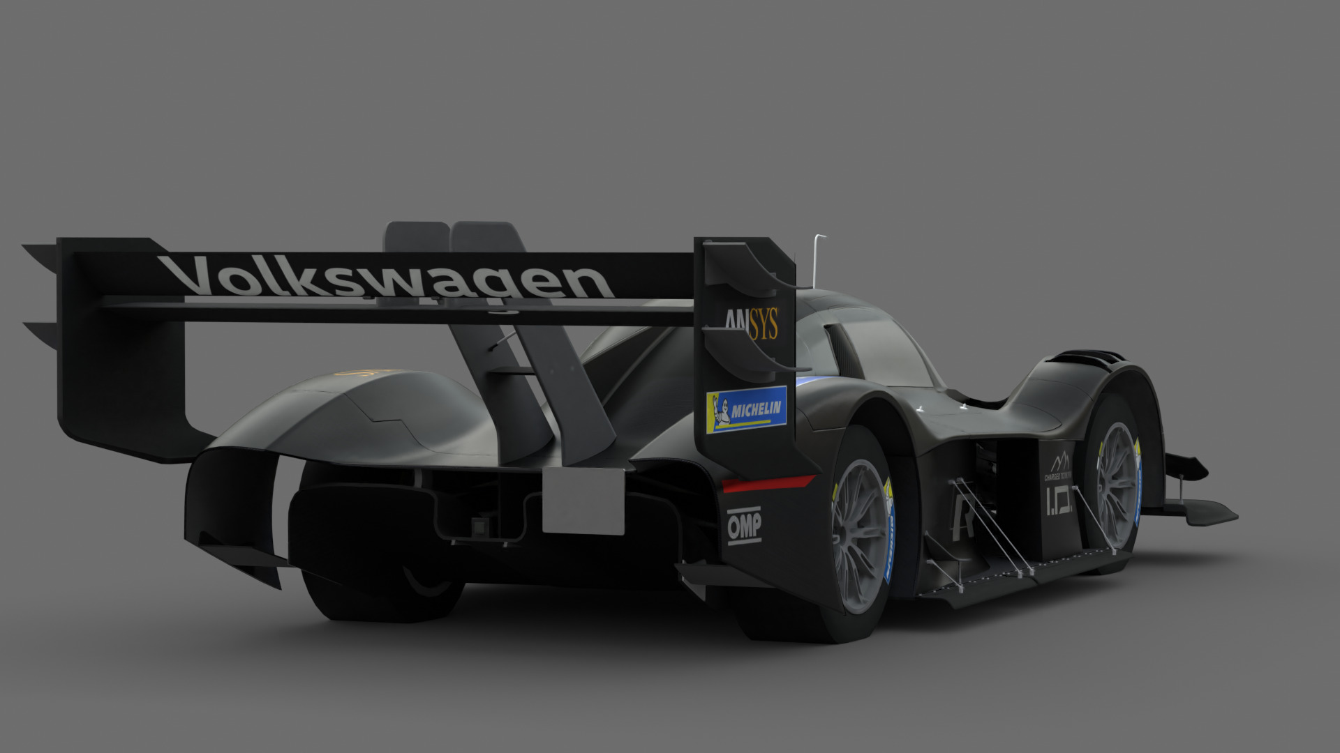 Volkswagen Pikes Peak 3D Model High-Quality Detailed Design  Low-poly 3D model_4