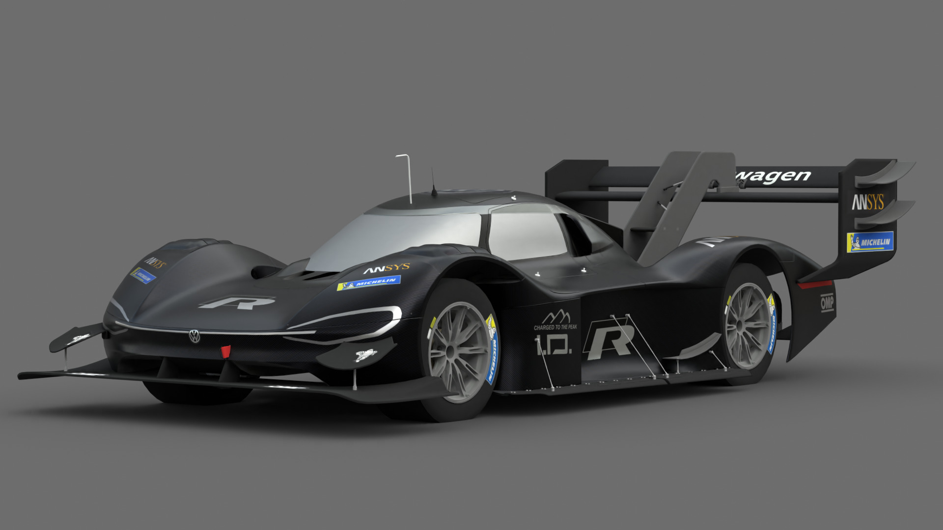 Volkswagen Pikes Peak 3D Model High-Quality Detailed Design  Low-poly 3D model_1