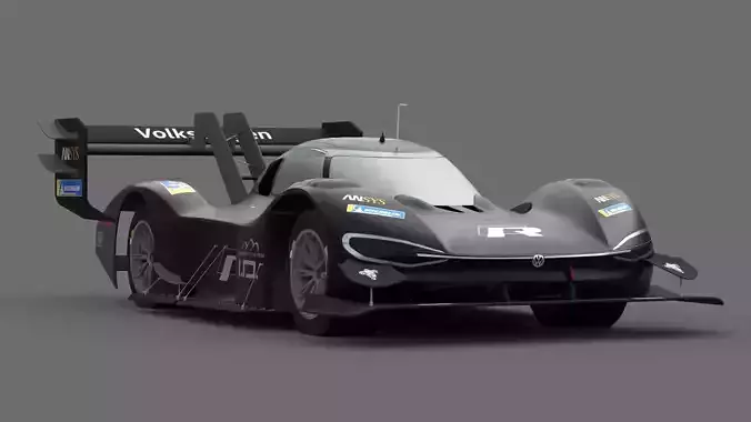 Volkswagen Pikes Peak 3D Model High-Quality Detailed Design  Low-poly 3D model