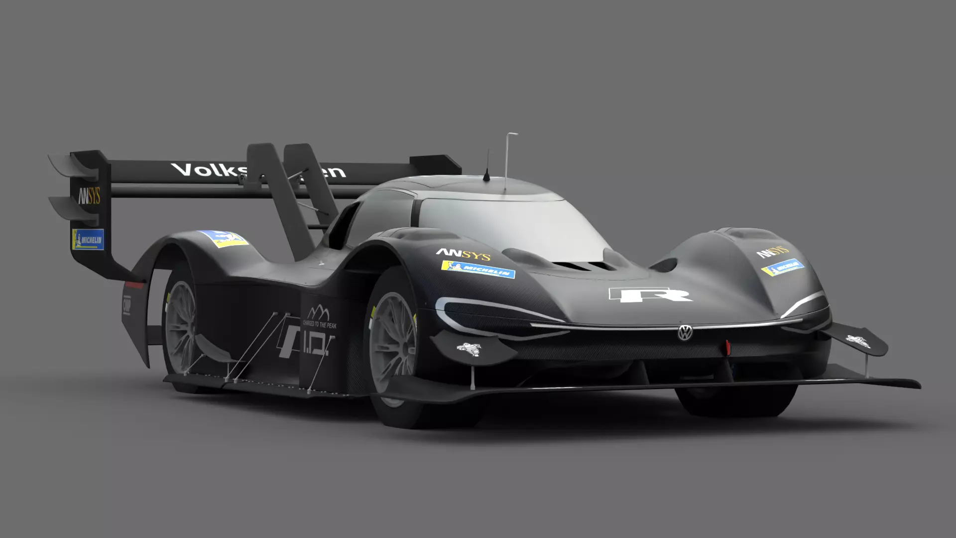 Volkswagen Pikes Peak 3D Model High-Quality Detailed Design  Low-poly 3D model_0