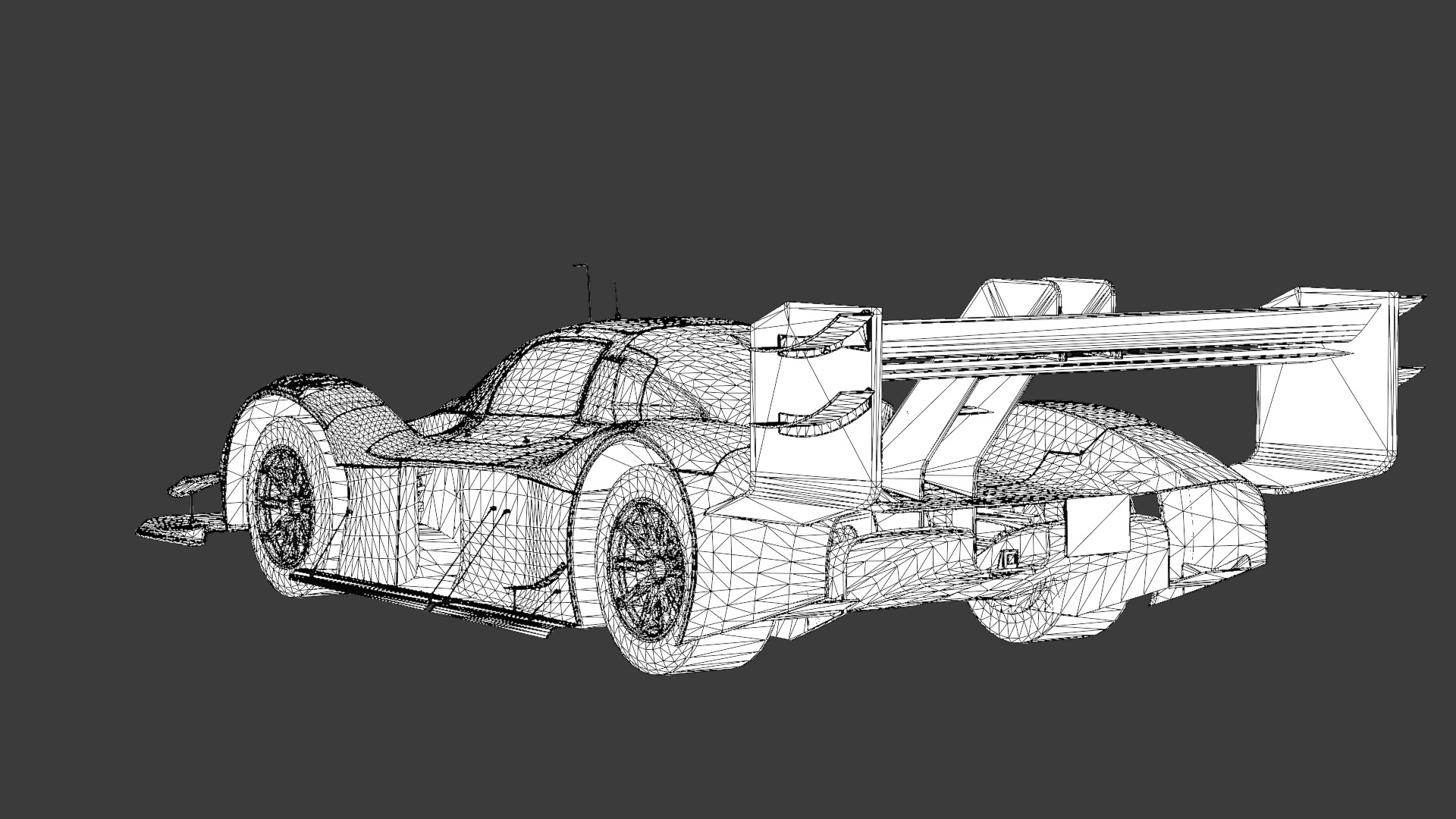 Volkswagen Pikes Peak 3D Model High-Quality Detailed Design  Low-poly 3D model_11