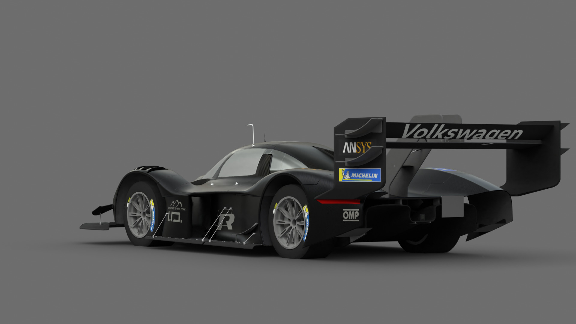 Volkswagen Pikes Peak 3D Model High-Quality Detailed Design  Low-poly 3D model_3