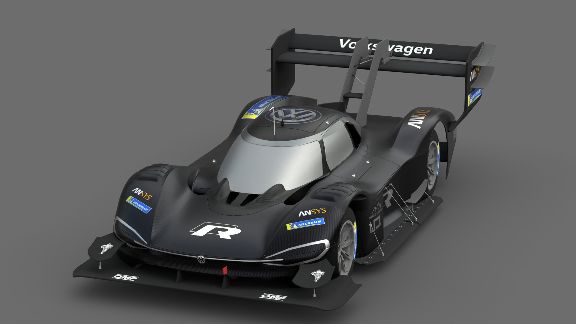 Volkswagen Pikes Peak 3D Model High-Quality Detailed Design  Low-poly 3D model_6