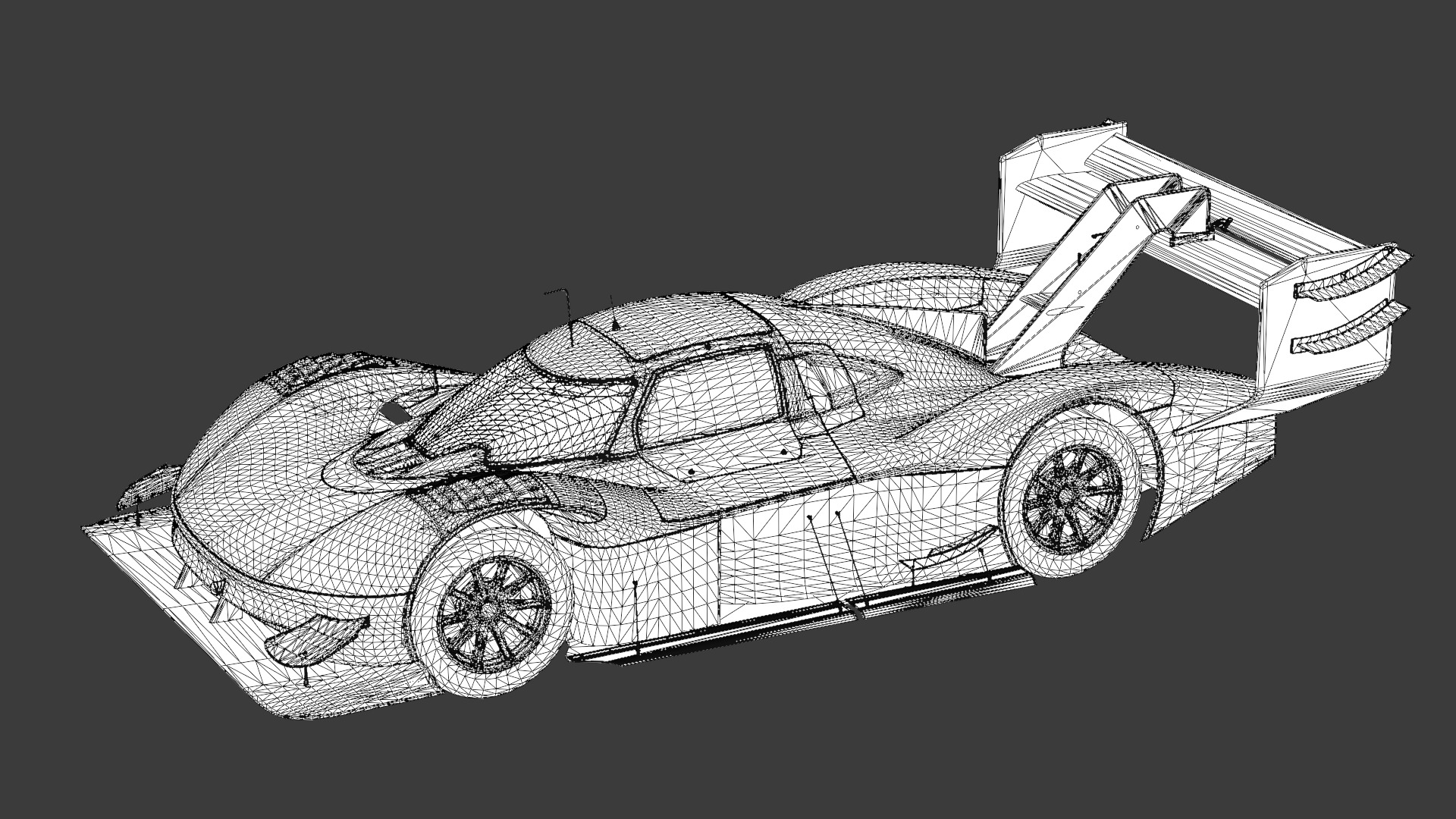 Volkswagen Pikes Peak 3D Model High-Quality Detailed Design  Low-poly 3D model_19