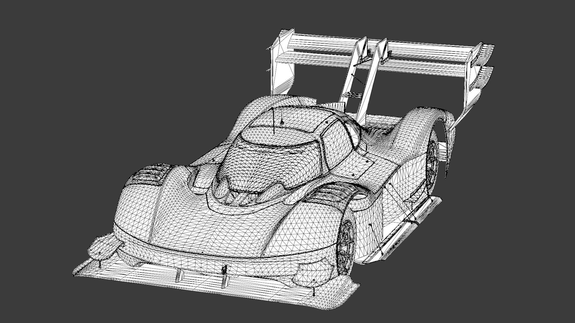 Volkswagen Pikes Peak 3D Model High-Quality Detailed Design  Low-poly 3D model_18