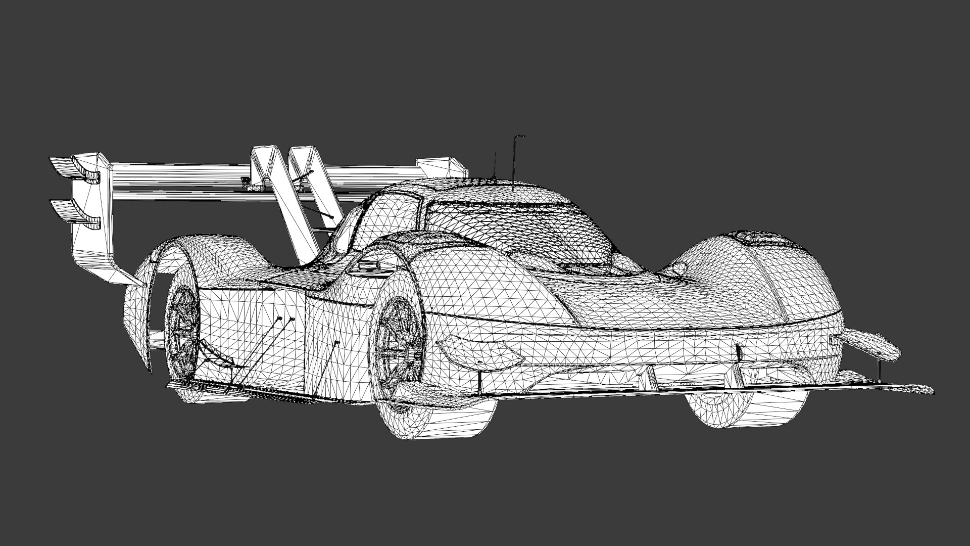 Volkswagen Pikes Peak 3D Model High-Quality Detailed Design  Low-poly 3D model_17