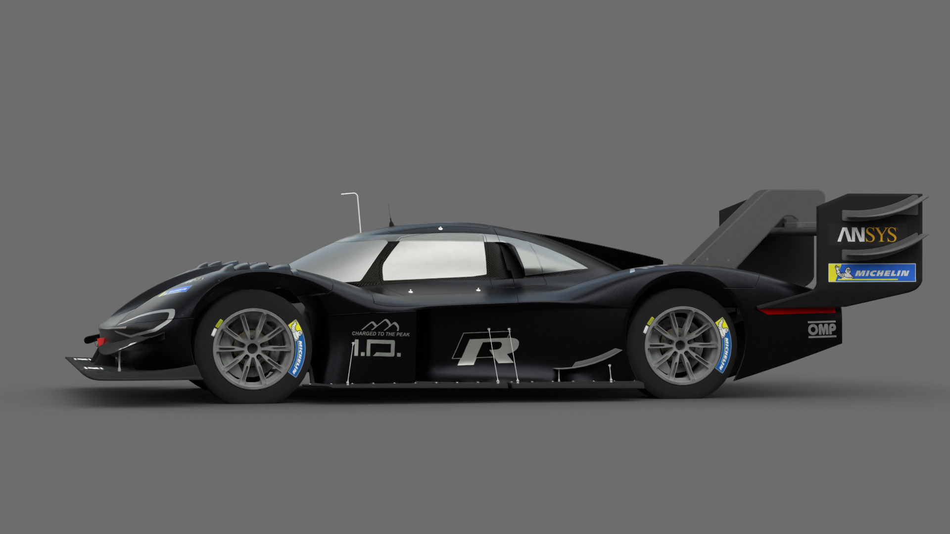 Volkswagen Pikes Peak 3D Model High-Quality Detailed Design  Low-poly 3D model_2