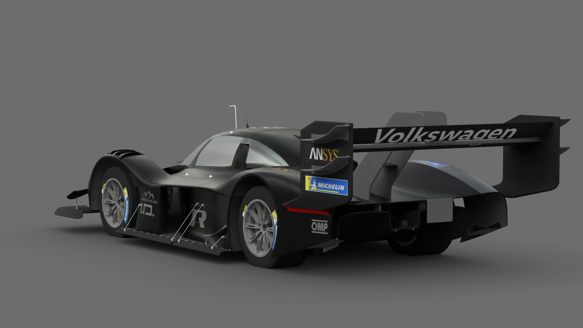 Volkswagen Pikes Peak 3D Model High-Quality Detailed Design  Low-poly 3D model_8