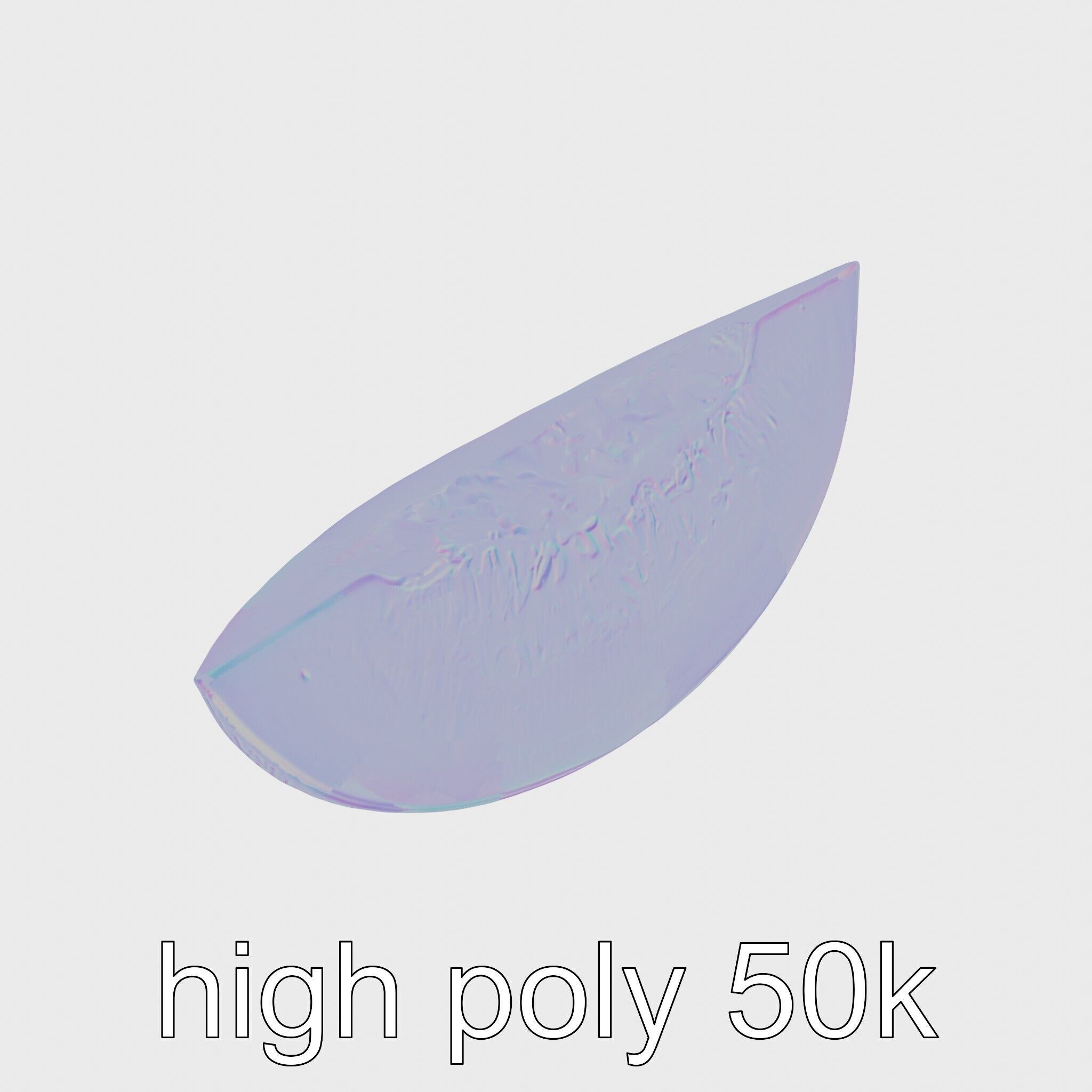 Sweet Melon Slice model pack Low-poly 3D model_19