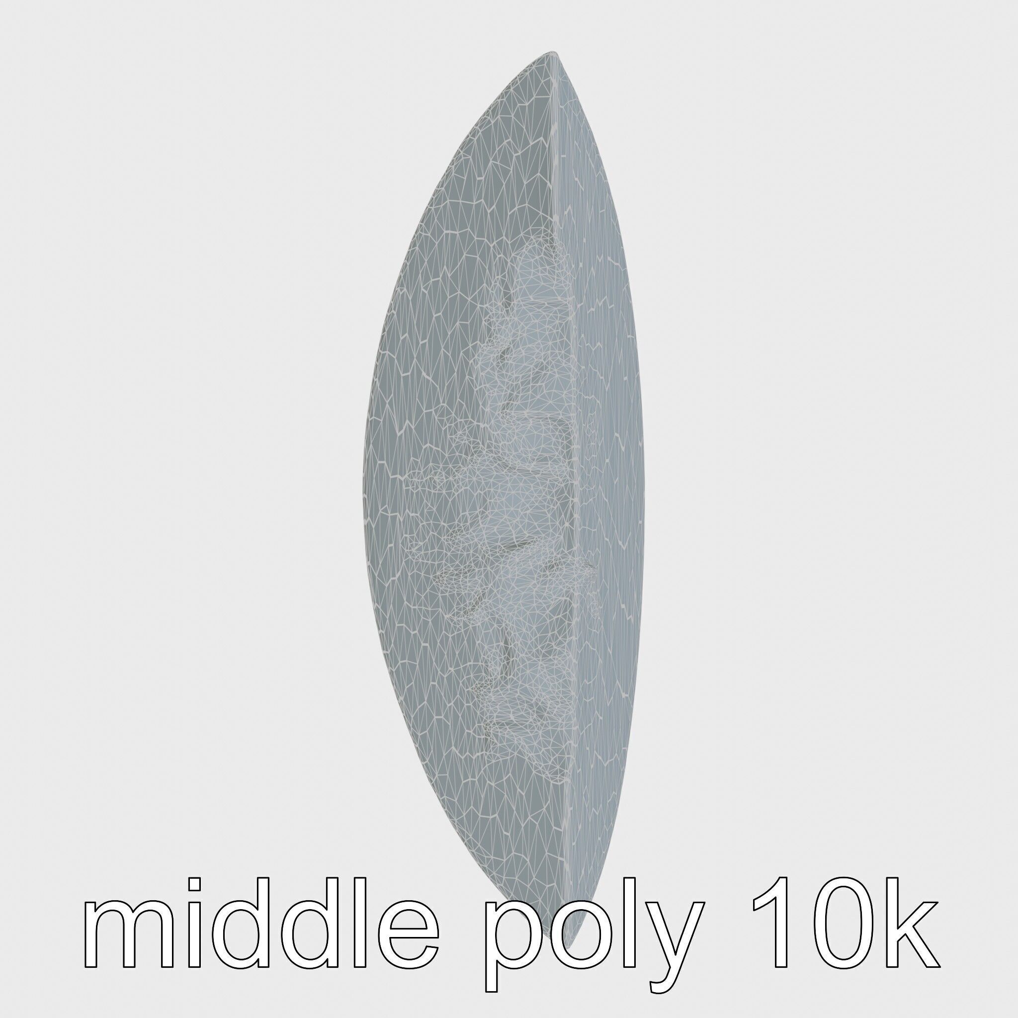 Sweet Melon Slice model pack Low-poly 3D model_32