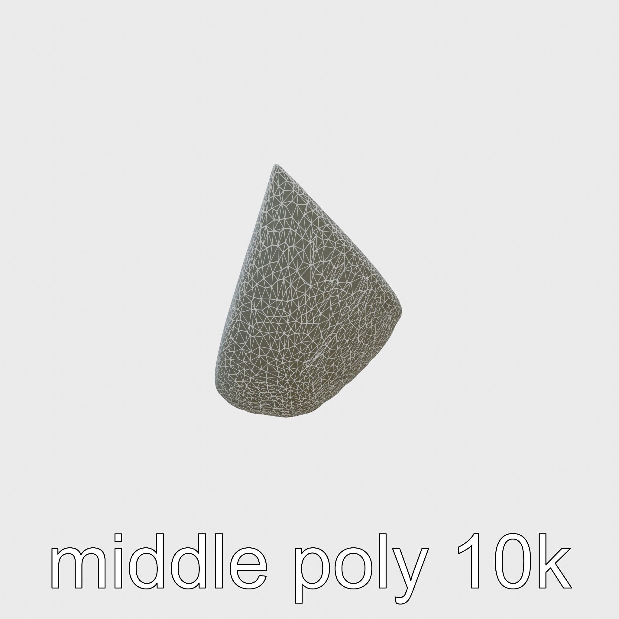 Sweet Melon Slice model pack Low-poly 3D model_9