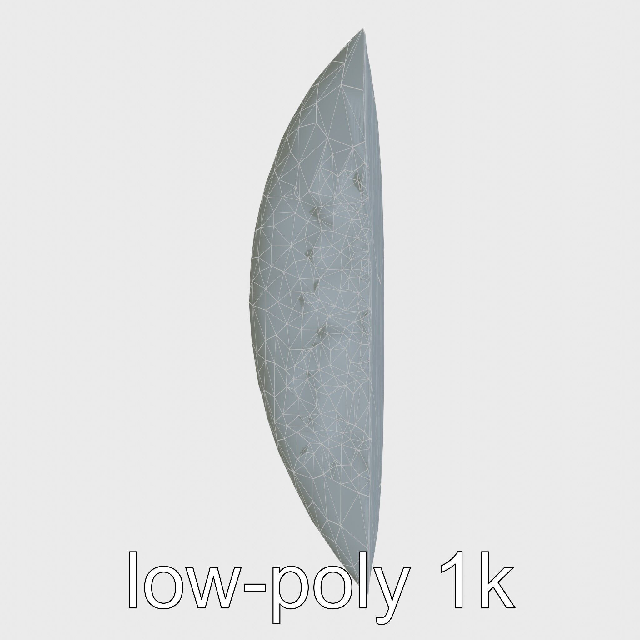 Sweet Melon Slice model pack Low-poly 3D model_14