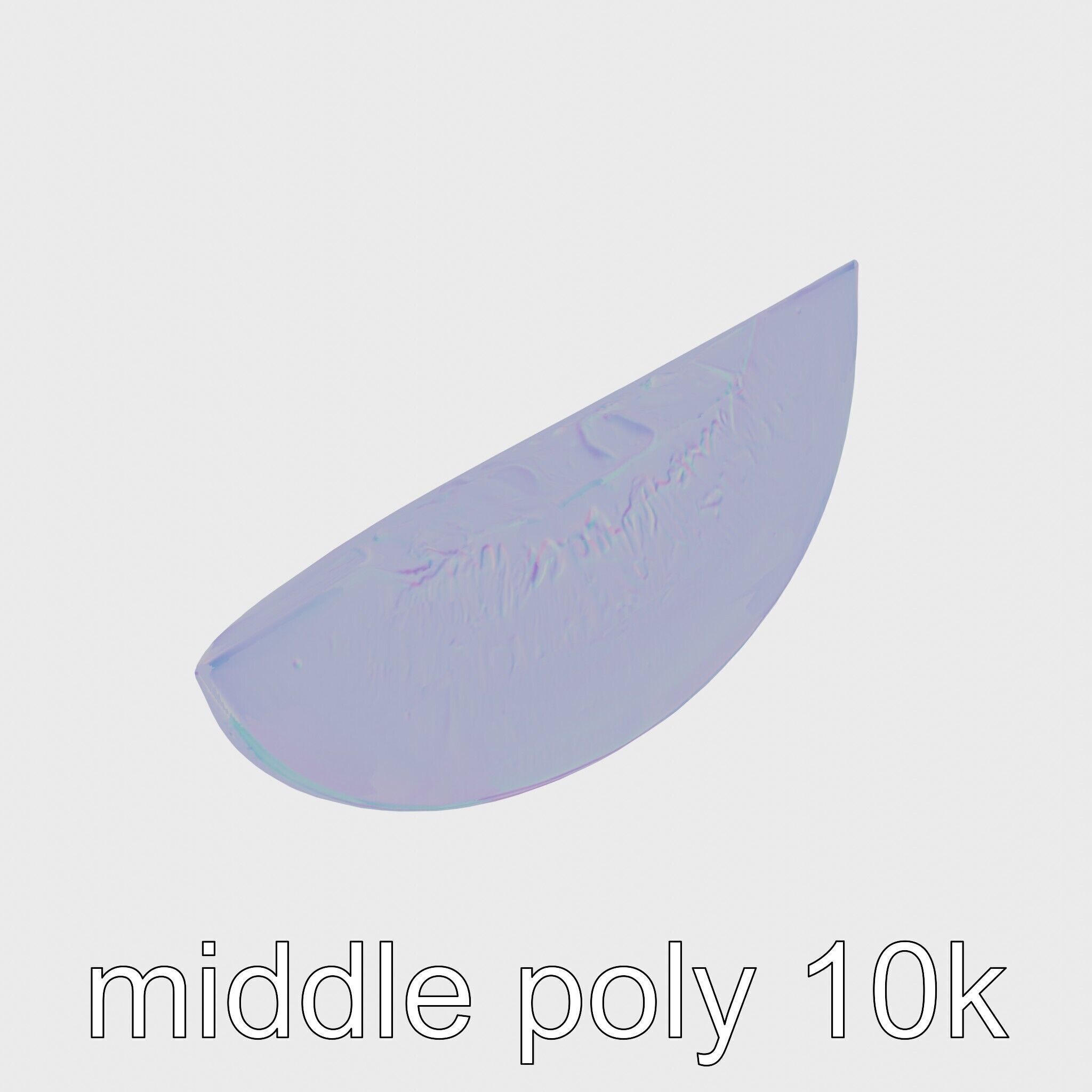 Sweet Melon Slice model pack Low-poly 3D model_27