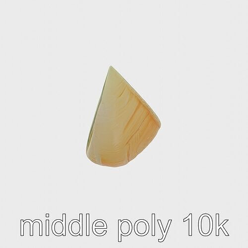 Sweet Melon Slice model pack Low-poly 3D model