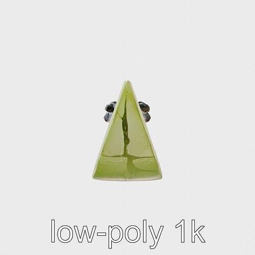 Juicy Watermelon Slice Summer Scene model pack Low-poly 3D model 5
