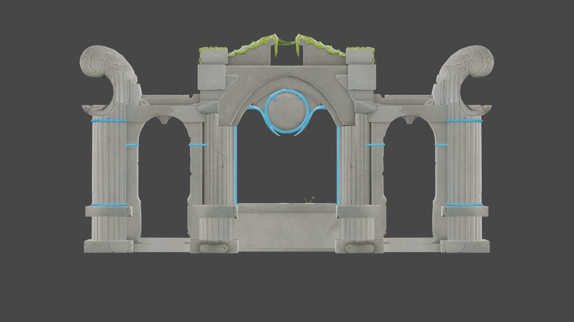 This is a broken relic 3D model_1