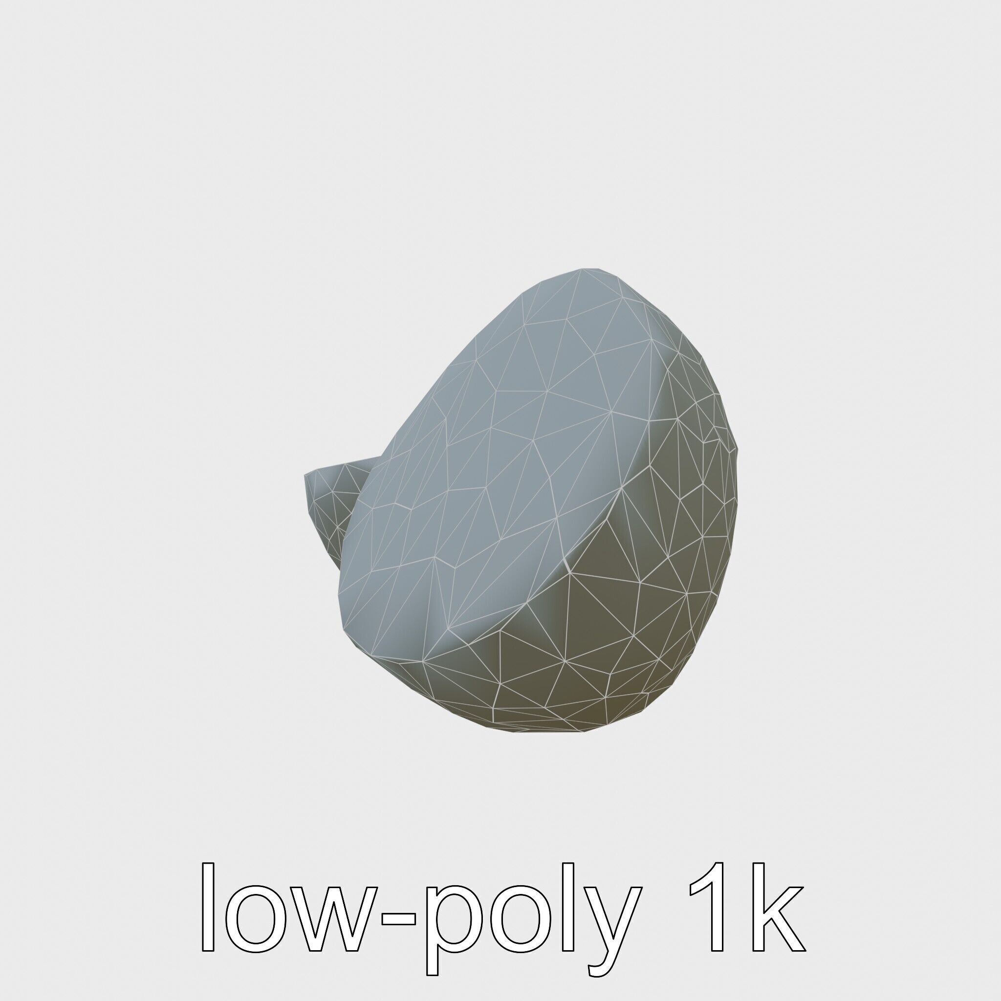 Kiwi Slice Photorealistic Model Pack Low-poly 3D model_10