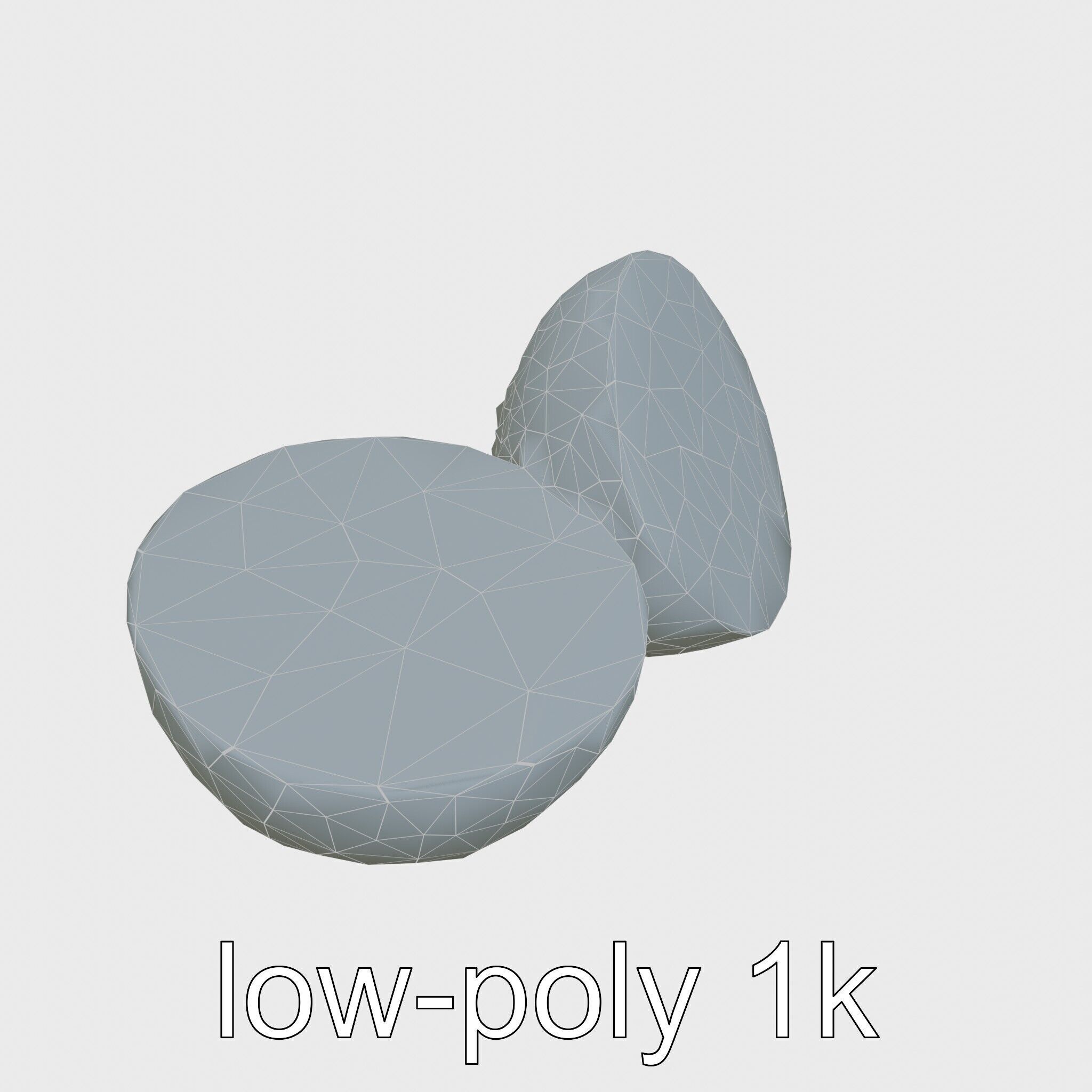Kiwi Slice Photorealistic Model Pack Low-poly 3D model_17