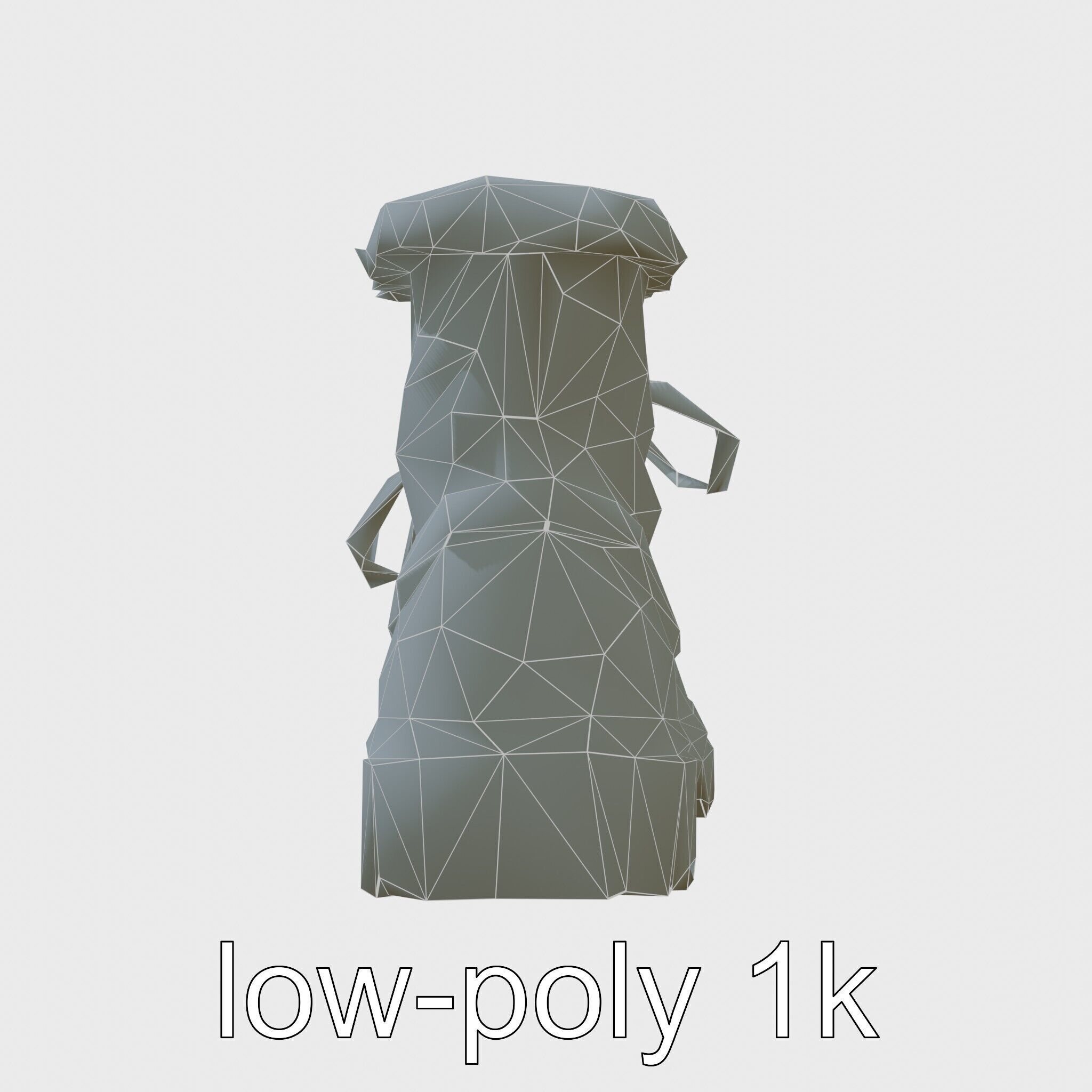 Worn-Out Winter Boots with Fur Model Pack Low-poly 3D model_13