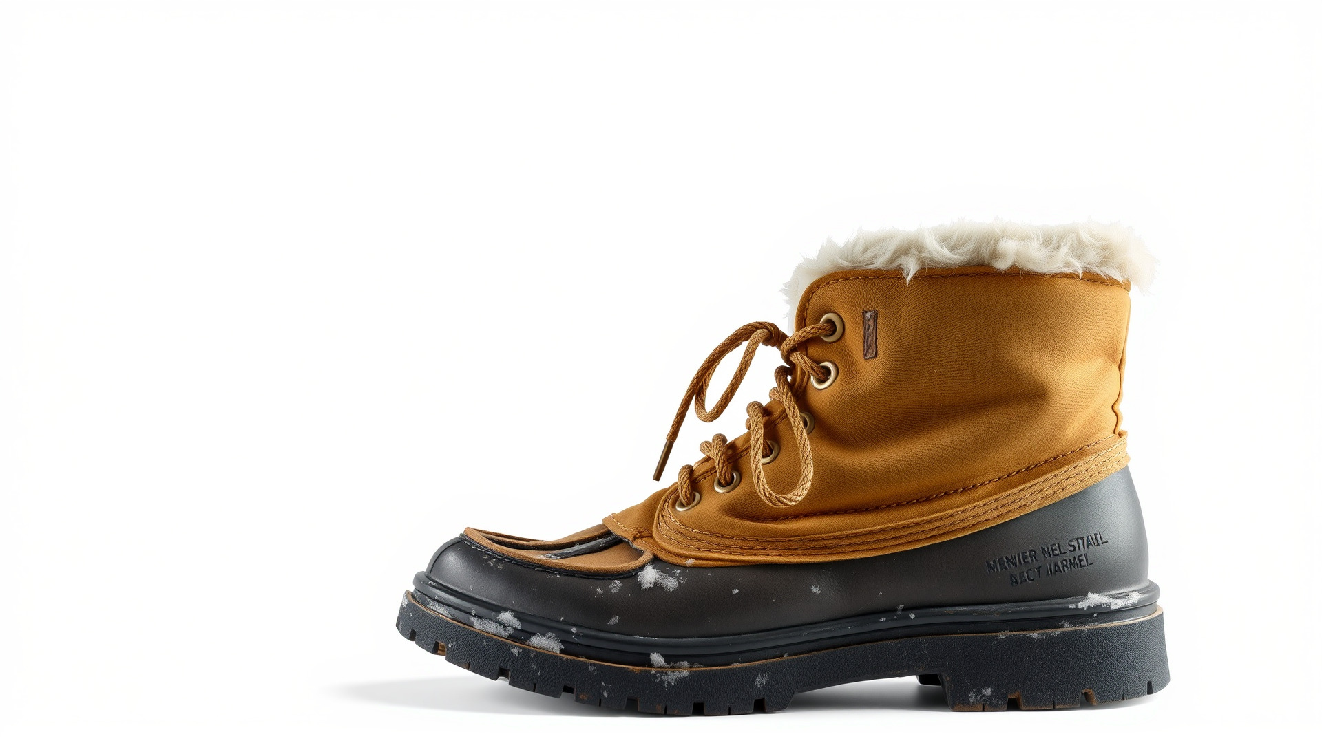 Worn-Out Winter Boots with Fur Model Pack Low-poly 3D model_6