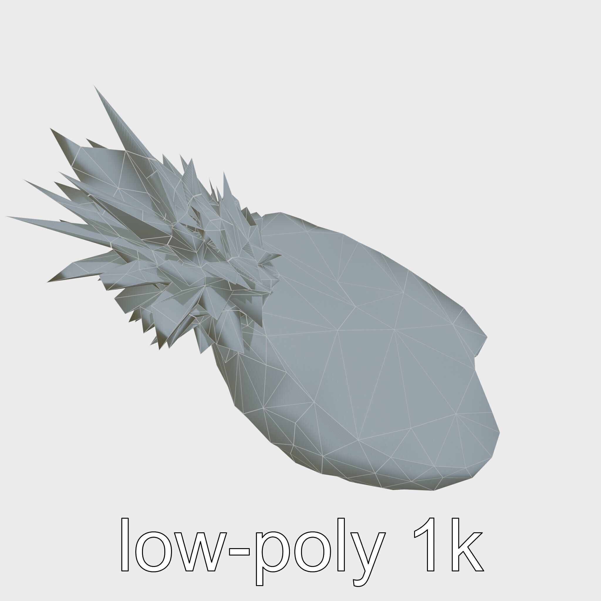 Exotic Pineapple Slice 3D model pack Low-poly 3D model_22