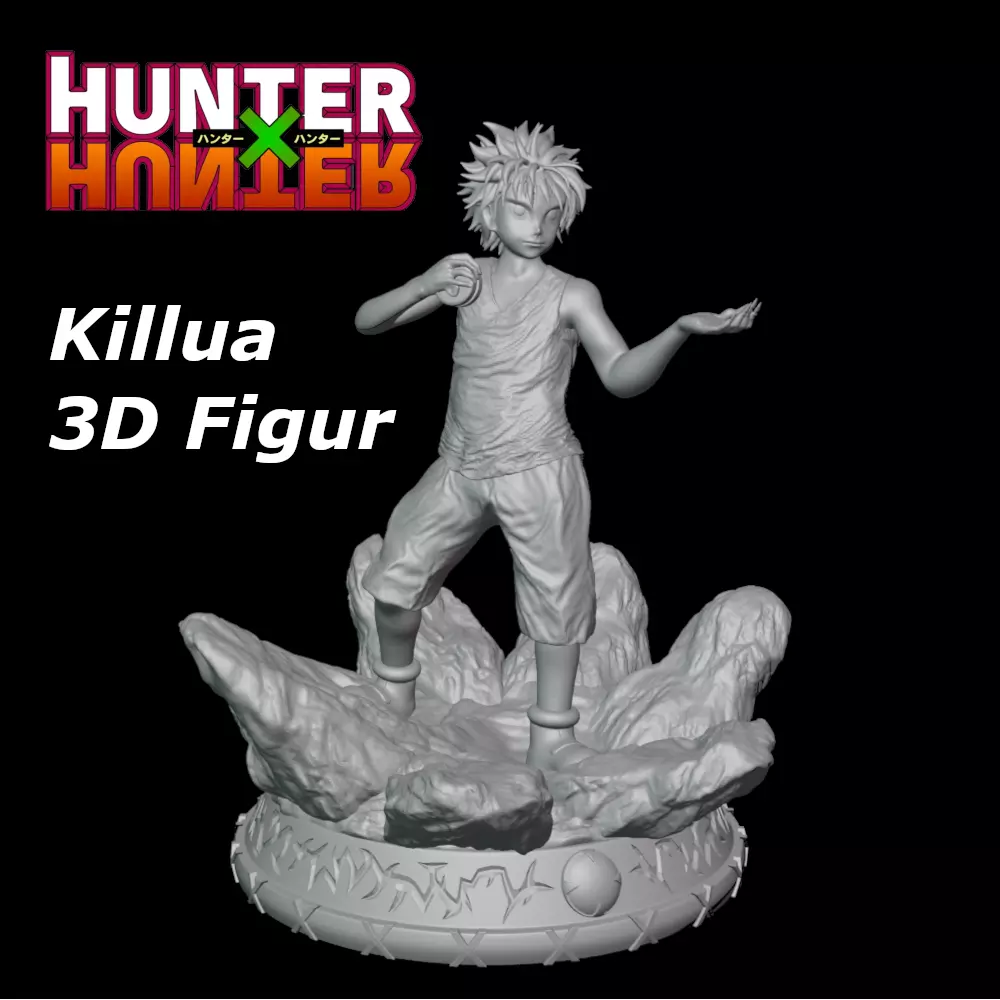 Hunter X Hunter - Killua 3d figure 3D print model