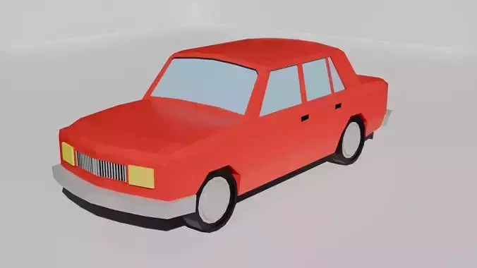 Low-Poly Car