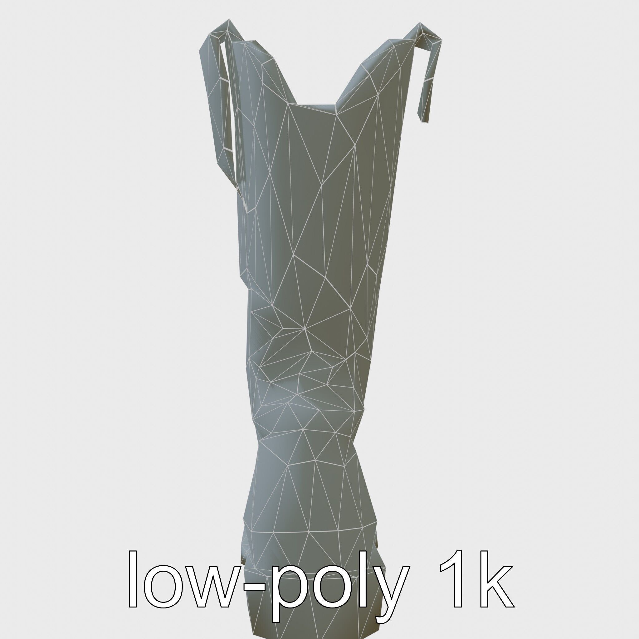 Vintage Cowboy Boots Intricate Stitching Model Pack Low-poly 3D model_10