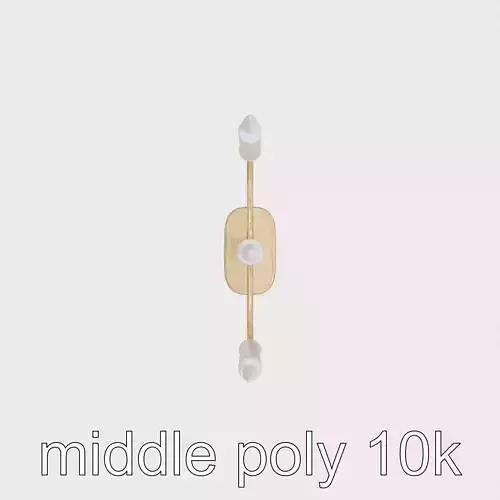 Minimalist Candelabra Modern Design model pack