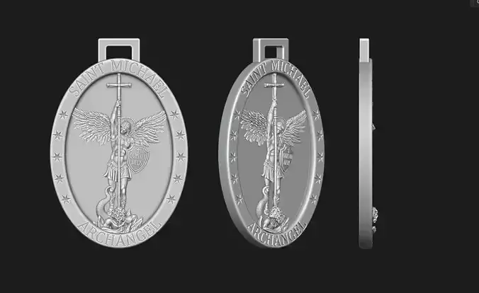 Saint Michael Archangel Pendant