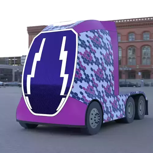 Future semitruck XVIII PBR