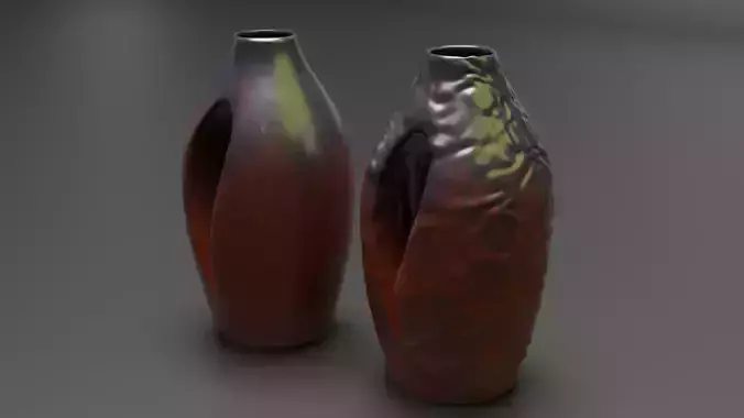 Modern Vases 3D model