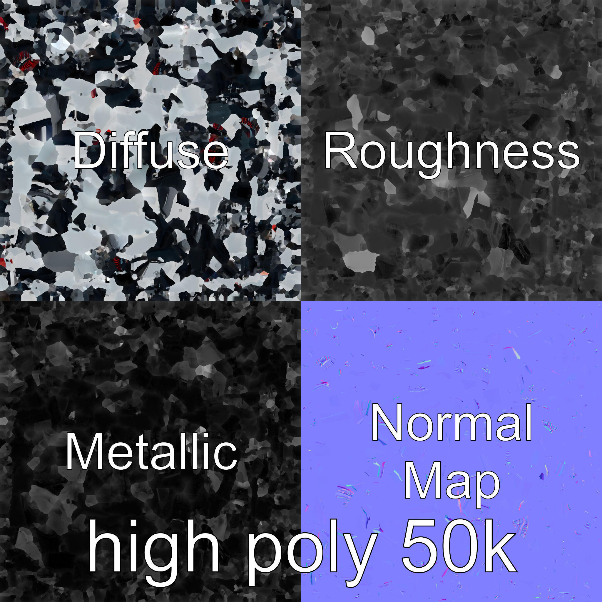 Futuristic Snow Sled model pack featuring Aerodynamic Frame a... Low-poly 3D model_32