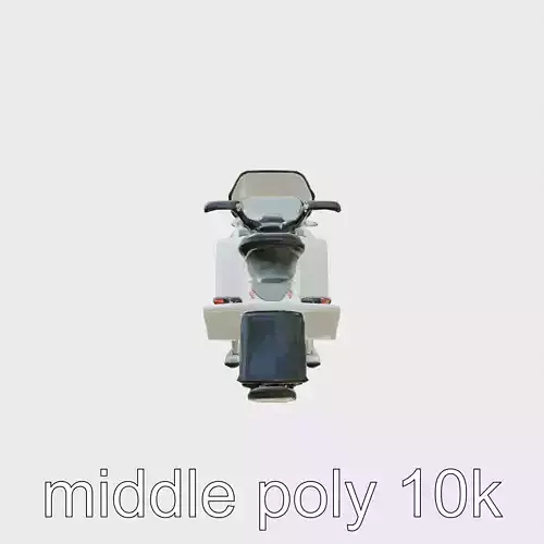 Futuristic Snow Sled model pack featuring Aerodynamic Frame and Innovative Steering