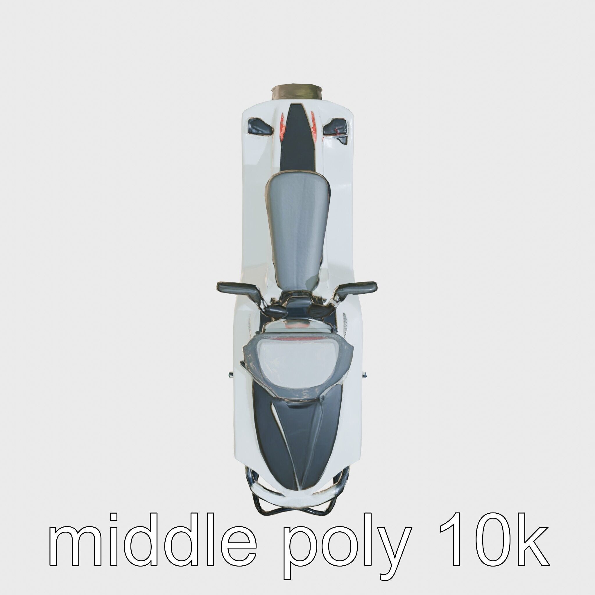 Futuristic Snow Sled model pack featuring Aerodynamic Frame a... Low-poly 3D model_25